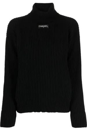 CHANEL 1994 bead-embellished cashmere jumper