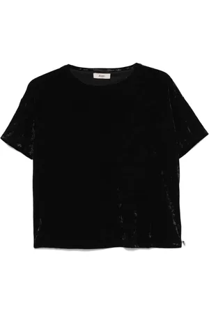 HERNO Crushed-velvet T-shirt