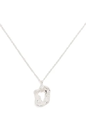 Lee D alphabet pendant necklace