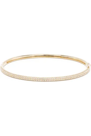 Mizuki 14kt yellow Sea of Beauty diamond bangle
