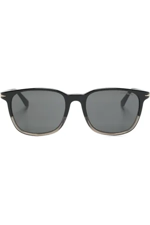 Montblanc Two-tone square-frame sunglasses