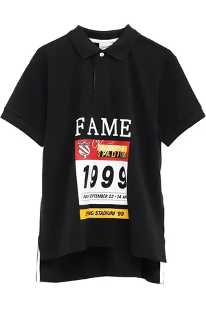 Vaquera Graphic-print polo shirt