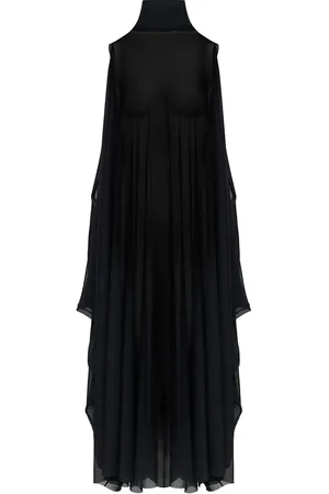 Maison Margiela Semi sheer maxi dress