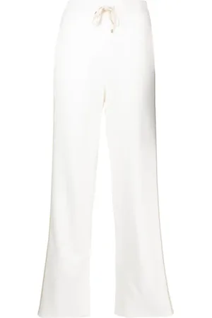 LORENA ANTONIAZZI Straight-leg drawstring track pants