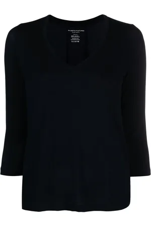 Majestic Asymmetric hem T-shirt