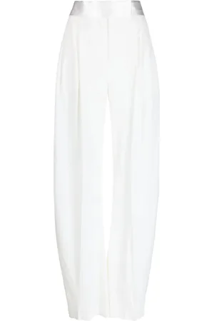 The Attico Silk tapered trousers