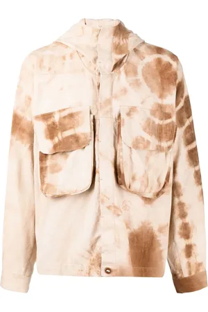 Story Forager tie-dye hooded jacket