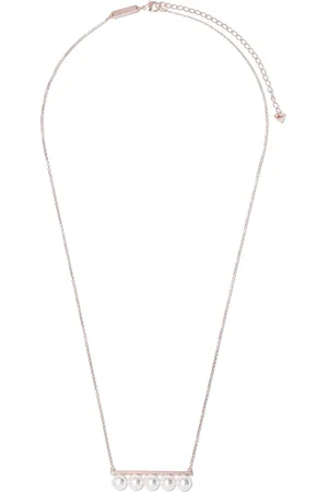 Tasaki 18kt rose gold Balance signature necklace