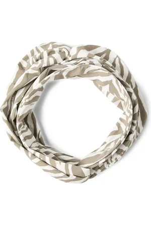 Brunello Cucinelli Zebra-print hair band