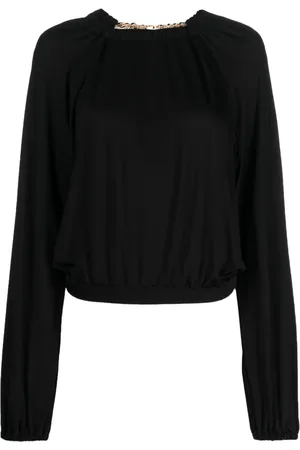 Roberto Cavalli Chain-link cut-out top