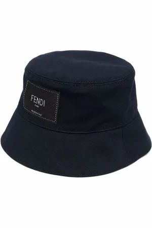 Fendi Logo-patch bucket hat