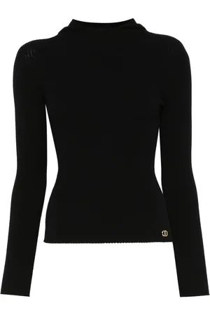 Twin-Set Ribbed hoodie