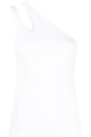 REMAIN Cut-out one-shoulder T-shirt