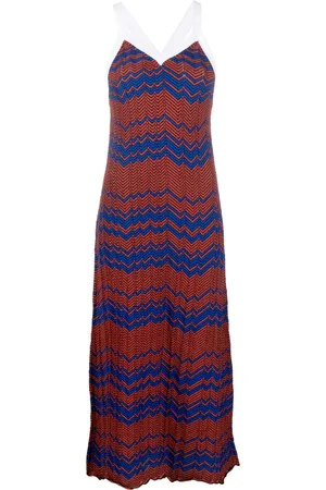 WALES BONNER Fully-pleated knitted dress