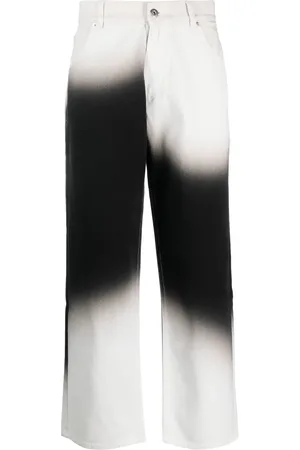 Liberal Youth Ministry Ombr??-effect straight-leg trousers