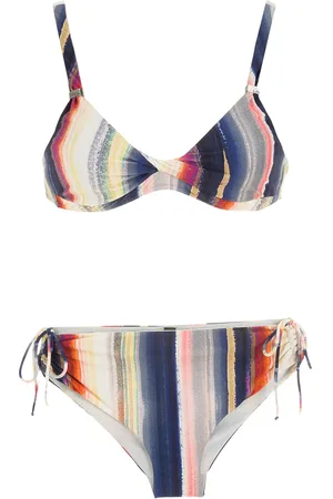 Lygia & Nanny Marcela striped bikini set