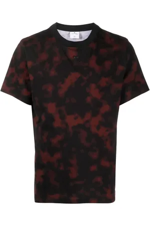 Courrèges Tortoiseshell-print cotton T-shirt