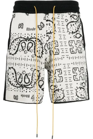 Rhude Banco knitted shorts