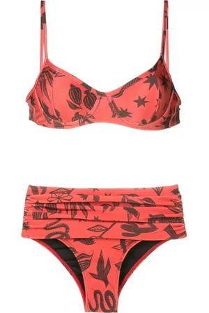 Lygia & Nanny Liliane floral-print bikini set