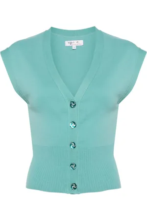 AGNÈS B. Joke jersey cardigan