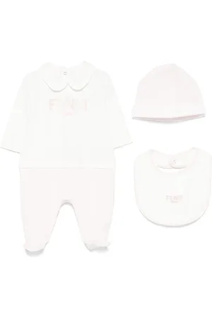 Fendi Logo-embroidered pajama set
