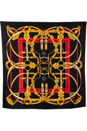 Hermès 20th Century Grand Manege Silk Scarf scarves
