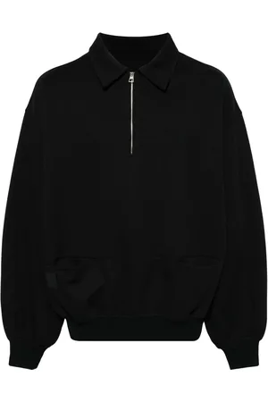 SONGZIO Crossing Strokes graphic-print cotton sweatshirt