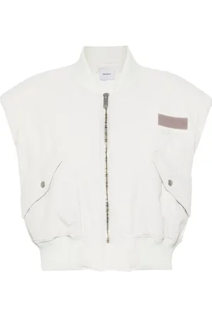 Halfboy Sleeveless padded bomber jacket