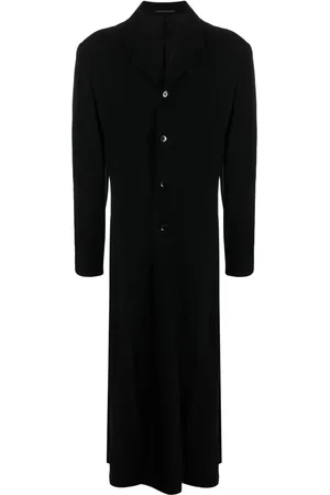 YOHJI YAMAMOTO Notched-lapels single-breasted coat