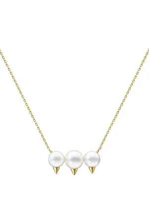 Tasaki 18kt yellow Collection Line Danger neo necklace