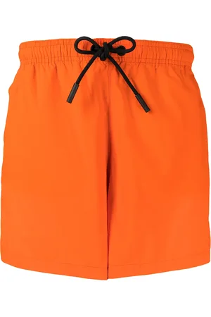 MARCELO BURLON Drawstring-waist swim shorts
