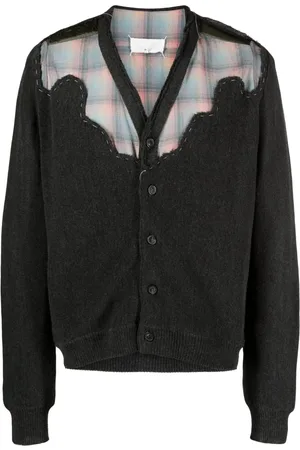 Maison Margiela X Pendleton checked wool cardigan