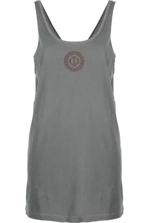Serafini Logo-print cotton tank top