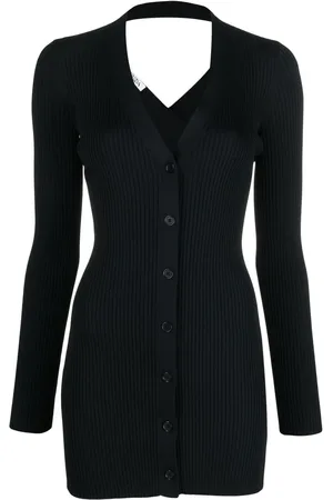 KRIZIA Stretch rib-knitted dress