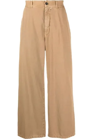 Incotex High-waist wide leg trousers
