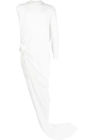 Rick Owens Woven long-line T-shirt