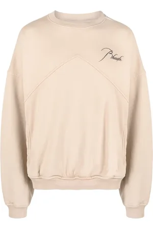Rhude Logo-print slouchy sweatshirt