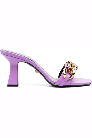 VERSACE Chain-link sandals