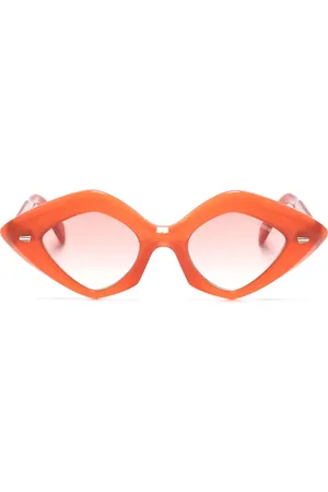 CUTLER & GROSS 9126 geometric-frame sunglasses
