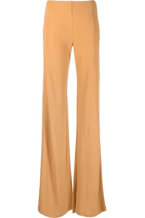 Alberta Ferretti High-waisted flared trousers