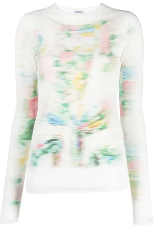 Loewe Abstract-printcrew-neck jumper