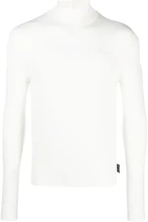 Courrèges High-neck long-sleeved T-shirt