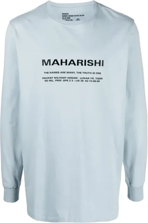 Maharishi Logo-print long-sleeve T-shirt