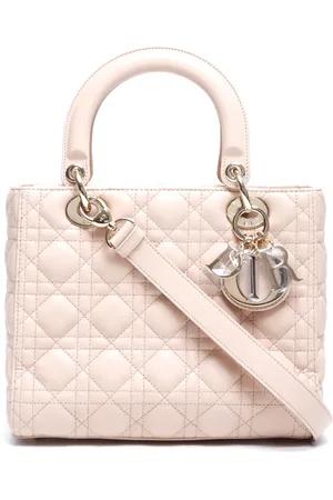 Dior Medium Cannage Lady Dior two-way handbag