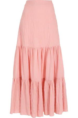 CLUBE BOSSA Pisan tiered maxi skirt