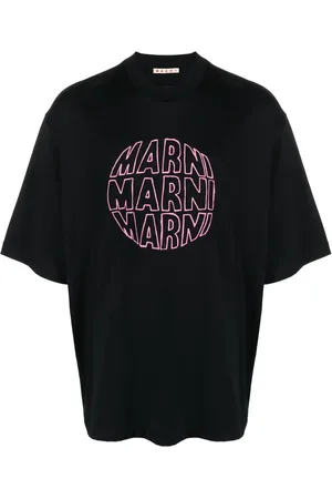 Marni Logo-print cotton T-shirt