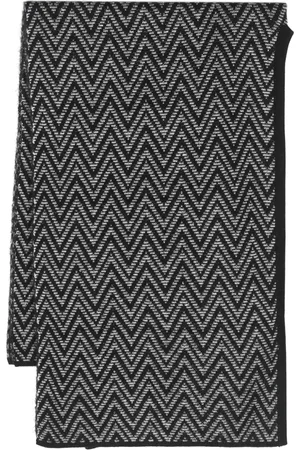 Missoni Zig-zag intarsia-knit scarf