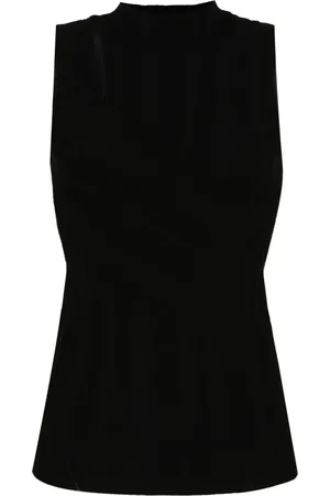 Diane von Furstenberg Striped knitted tank top