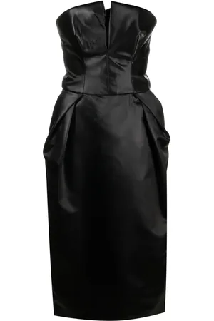 Maison Margiela 2023 strapless midi dress