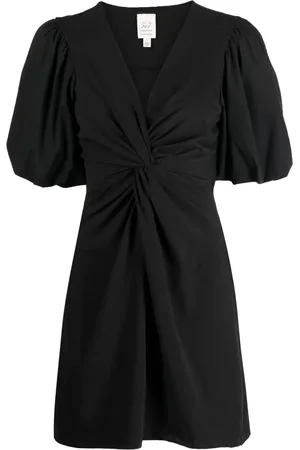 Cinq A Sept Bette puff-sleeve dress